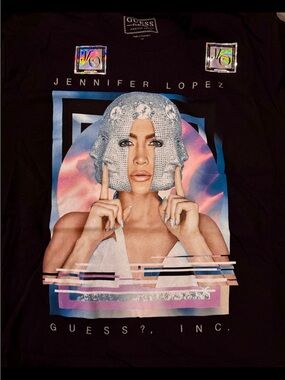 Guess T-Shirt-Jennifer Lopez Its My Party 2019 Tour